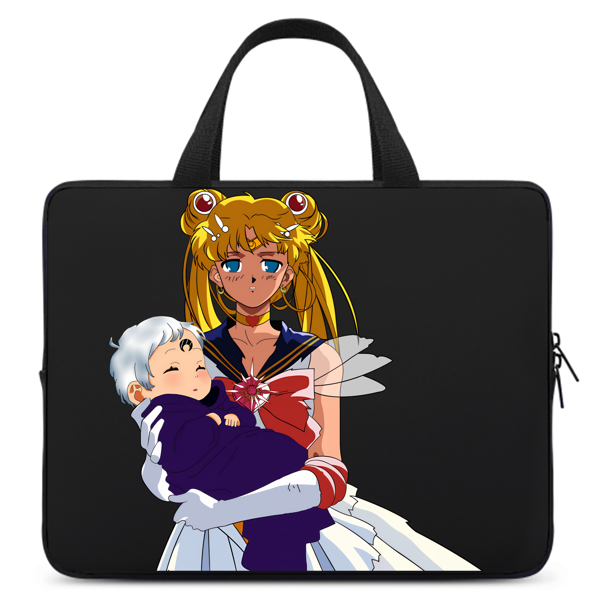 （画像用） 美少女戦士セーラームーン 月野 うさぎ つきの うさぎ Sailor Moon Tsukino Usagi 手提げノートパソコンバッグ