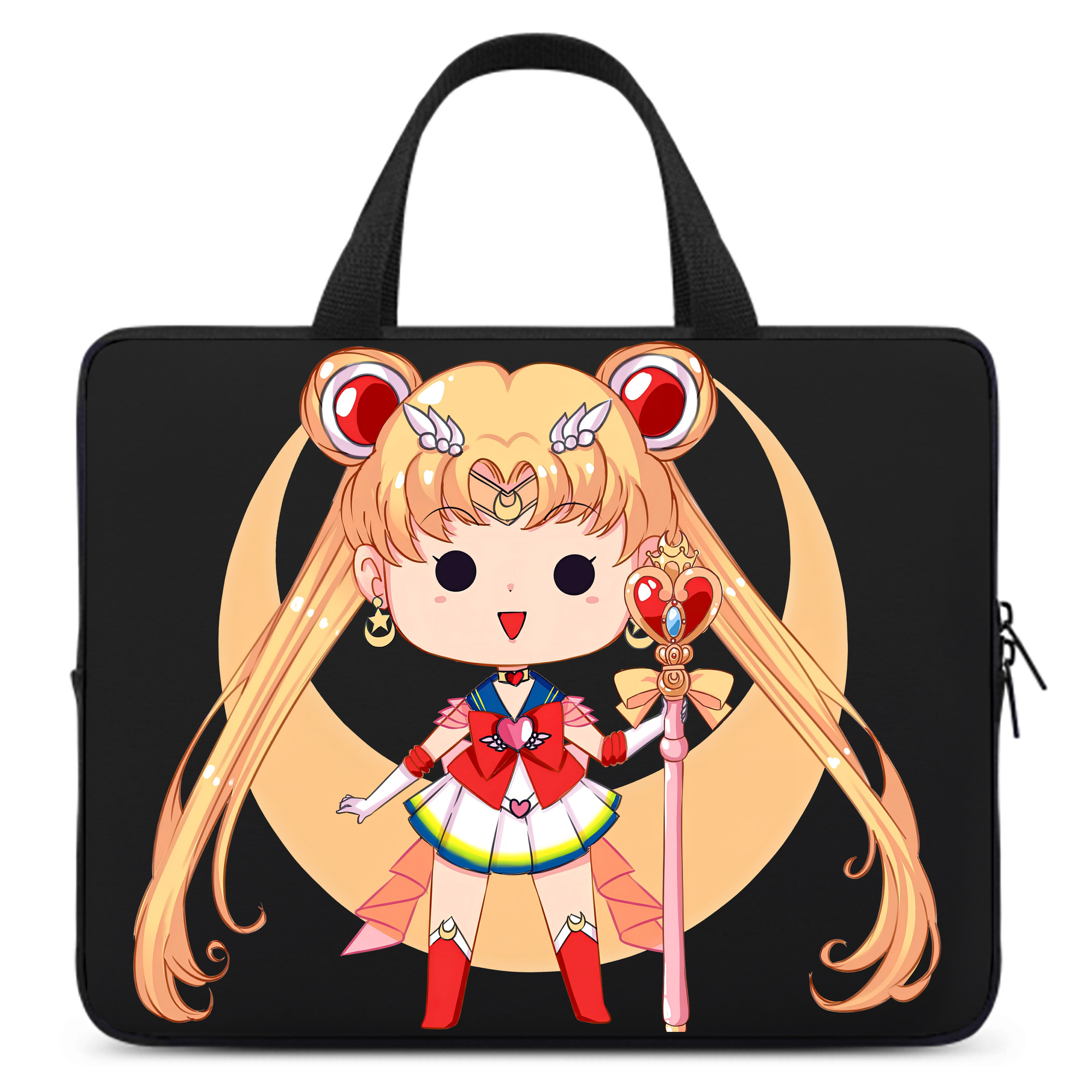 （画像用） 美少女戦士セーラームーン 月野 うさぎ つきの うさぎ Sailor Moon Tsukino Usagi 手提げノートパソコンバッグ