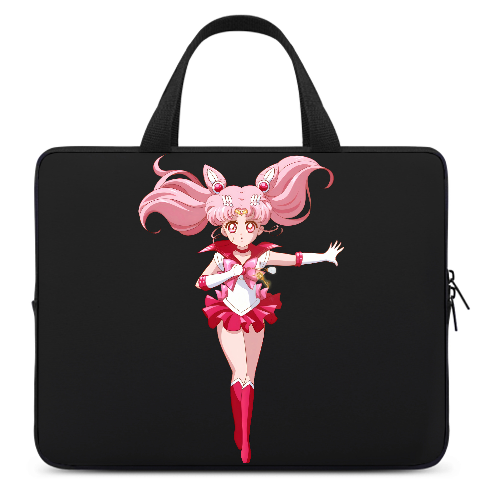 （画像用） 美少女戦士セーラームーン ちびうさ Sailor Moon Chibiusa Tsukino Usagi Small Lady Serenity 手提げノートパソコンバッグ