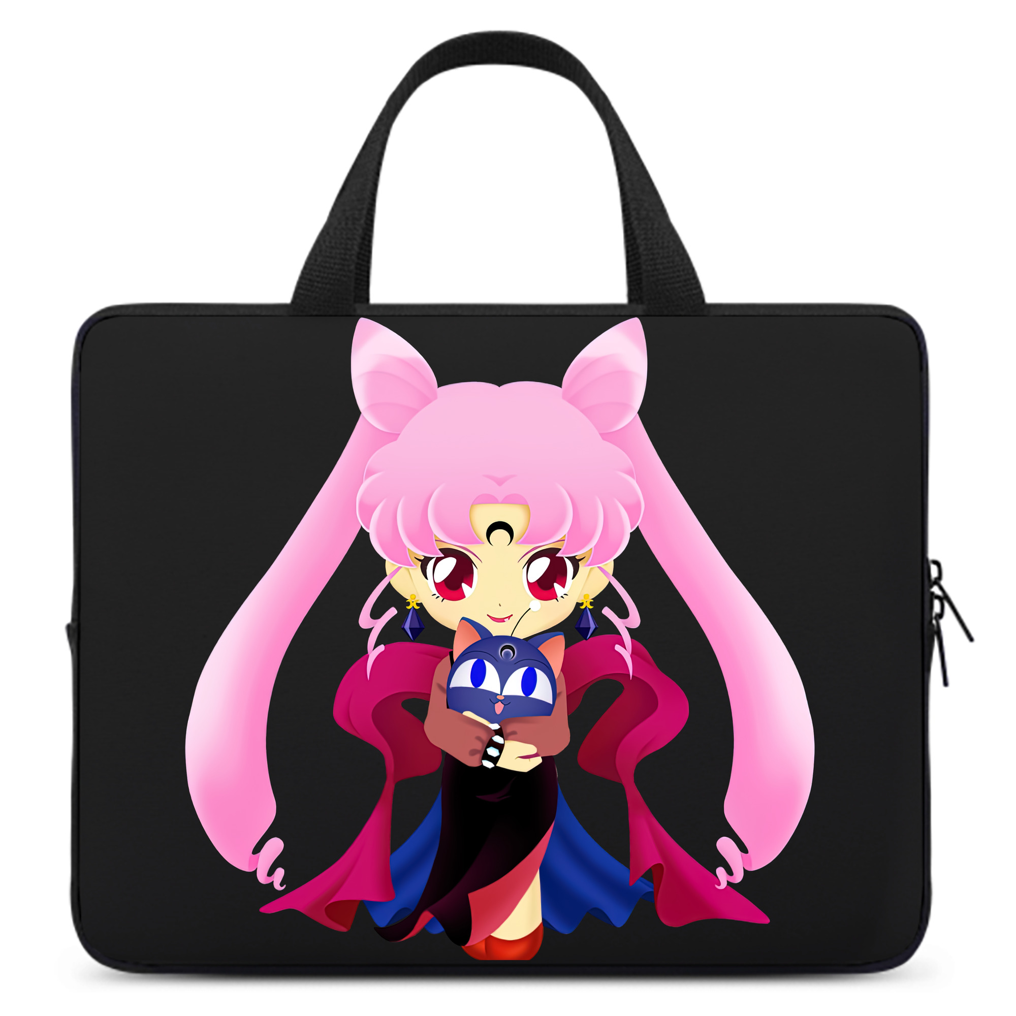 （画像用） 美少女戦士セーラームーン ちびうさ Sailor Moon Chibiusa Tsukino Usagi Small Lady Serenity 手提げノートパソコンバッグ