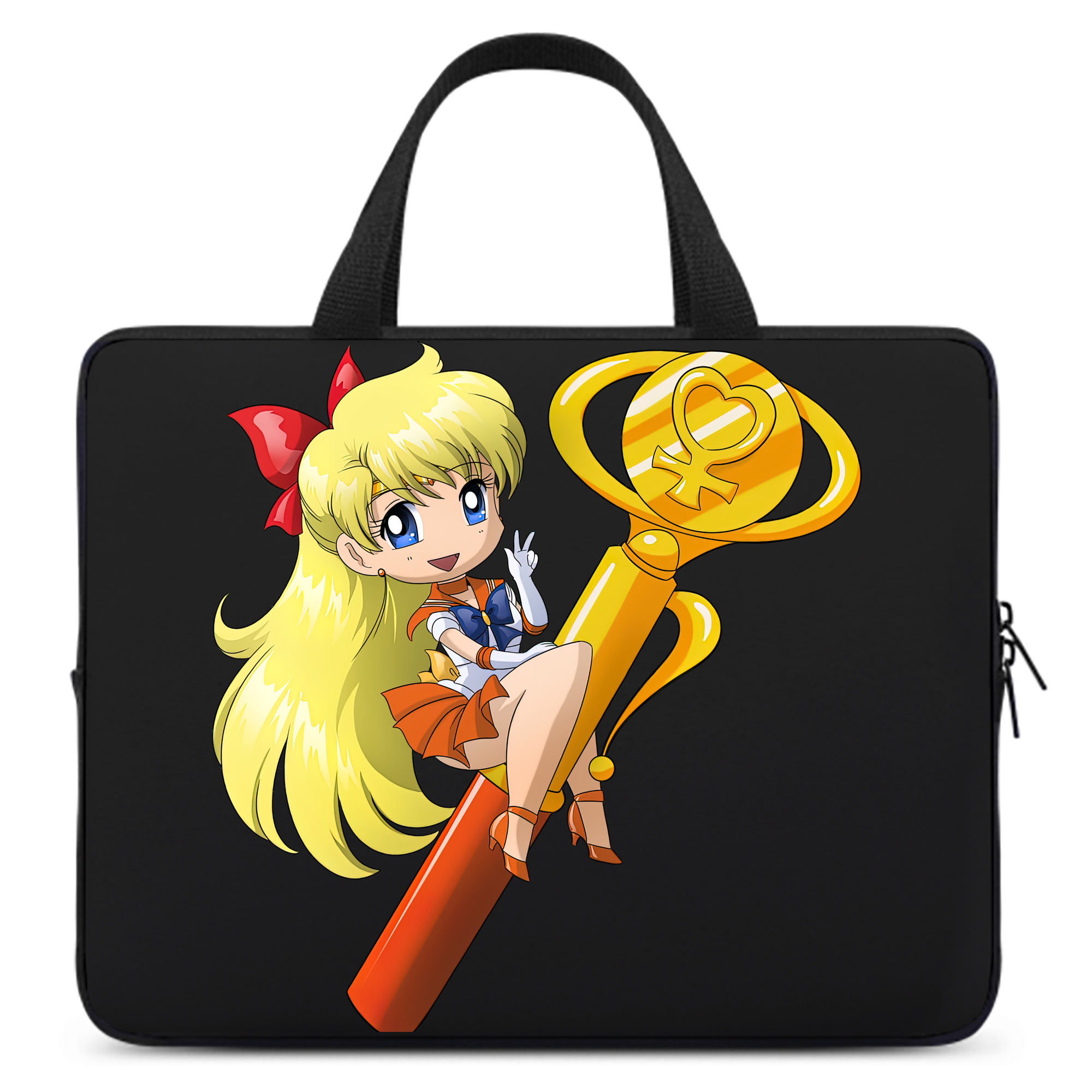 （画像用） 美少女戦士セーラームーン 愛野 美奈子 あいの みなこ Sailor Moon Aino Minako 手提げノートパソコンバッグ