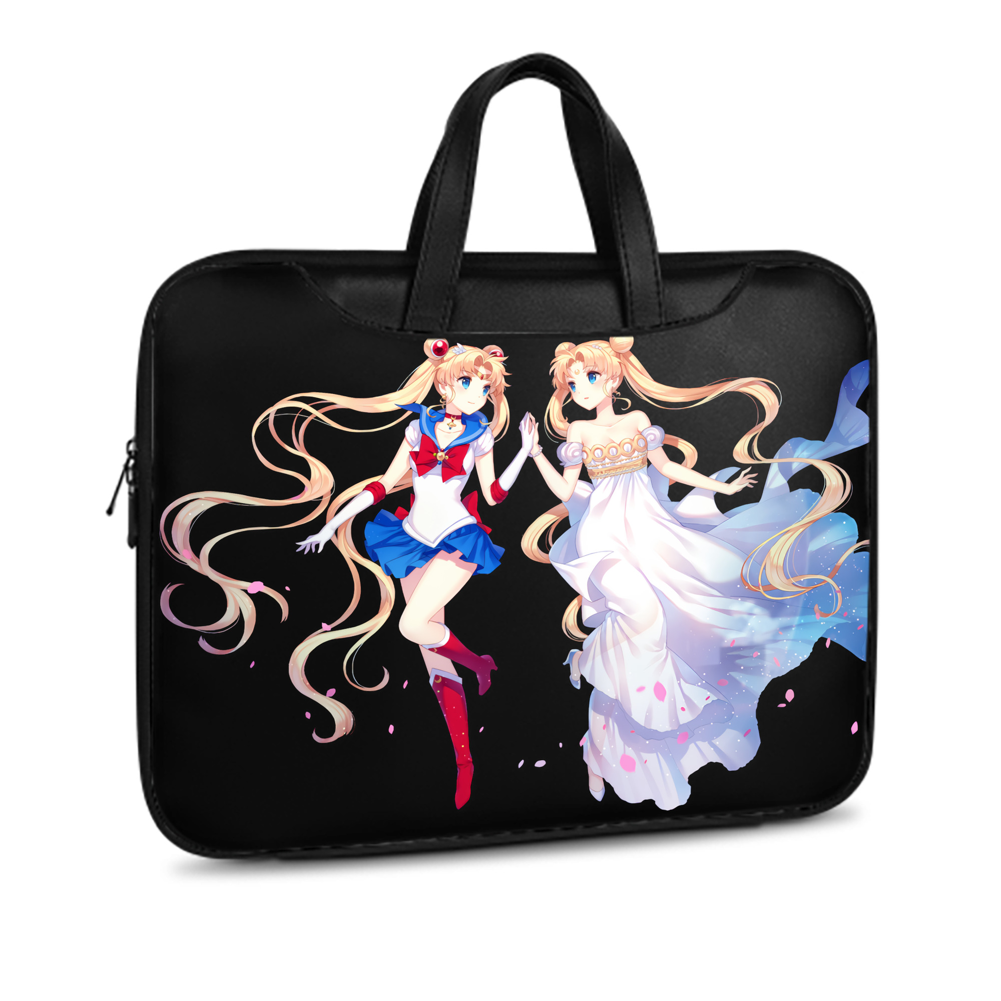 （画像用） 美少女戦士セーラームーン 月野 うさぎ つきの うさぎ Sailor Moon Tsukino Usagi レザーラップトップバッグ　ノートパソコンケース
