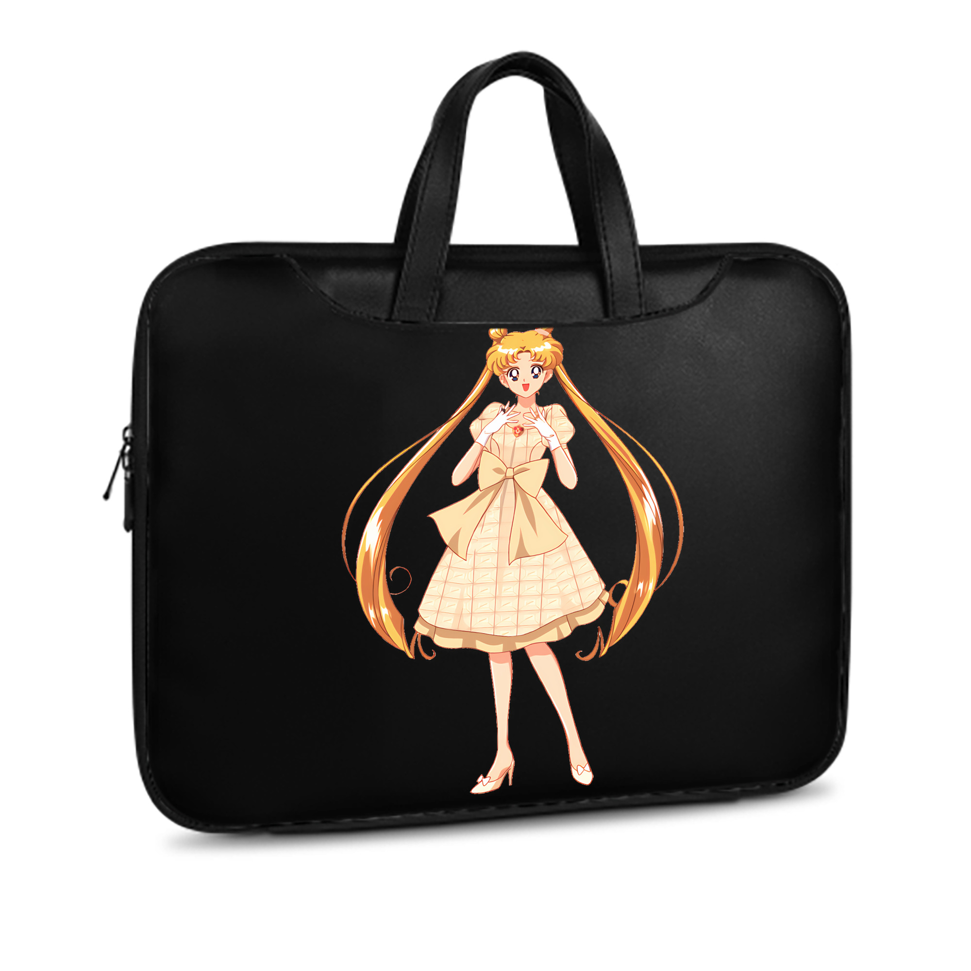 （画像用） 美少女戦士セーラームーン 愛野 美奈子 あいの みなこ Sailor Moon Aino Minako レザーラップトップバッグ　ノートパソコンケース