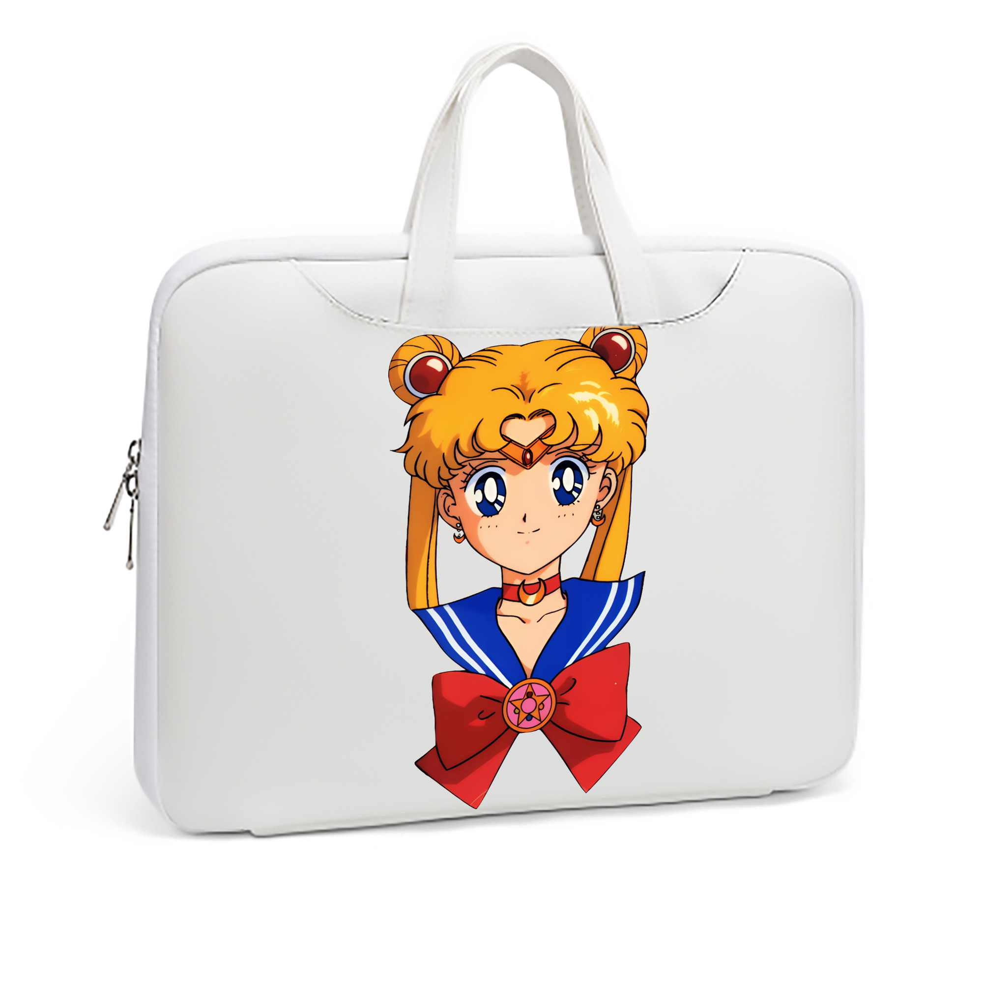 （画像用） 美少女戦士セーラームーン 月野 うさぎ つきの うさぎ Sailor Moon Tsukino Usagi レザーラップトップバッグ　ノートパソコンケース