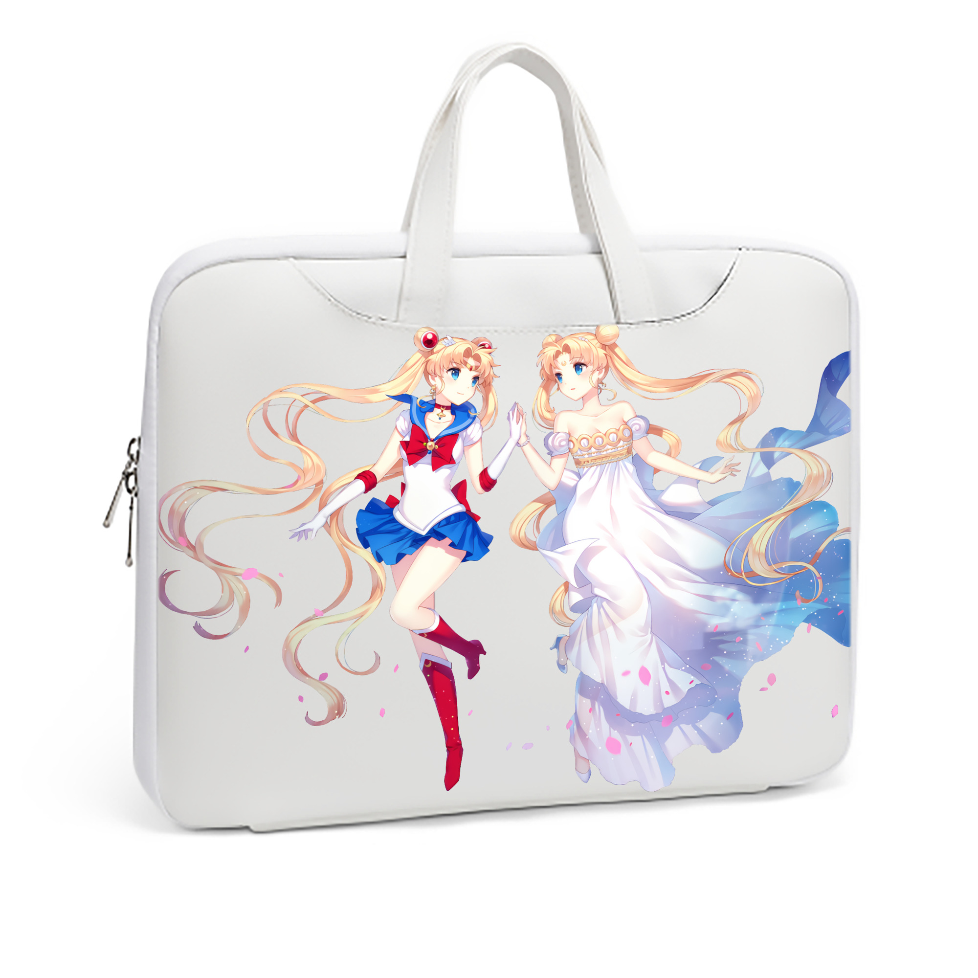 （画像用） 美少女戦士セーラームーン 月野 うさぎ つきの うさぎ Sailor Moon Tsukino Usagi レザーラップトップバッグ　ノートパソコンケース