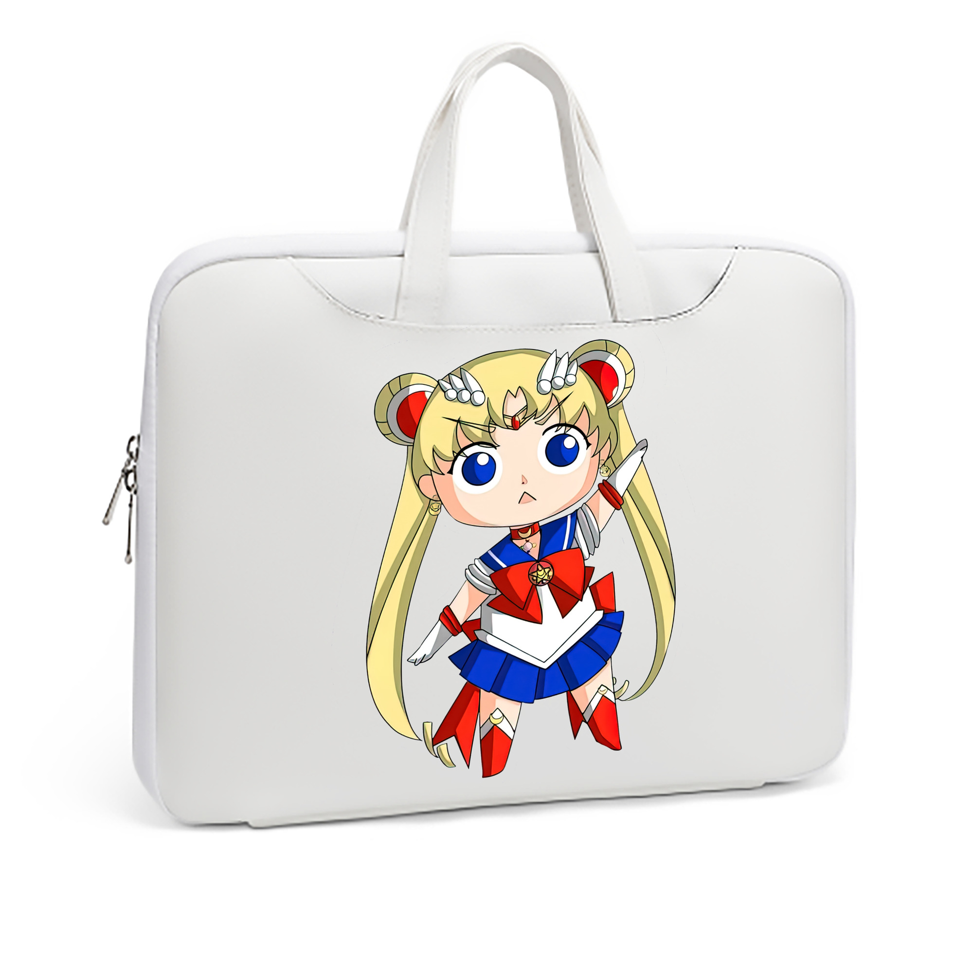 （画像用） 美少女戦士セーラームーン 月野 うさぎ つきの うさぎ Sailor Moon Tsukino Usagi レザーラップトップバッグ　ノートパソコンケース