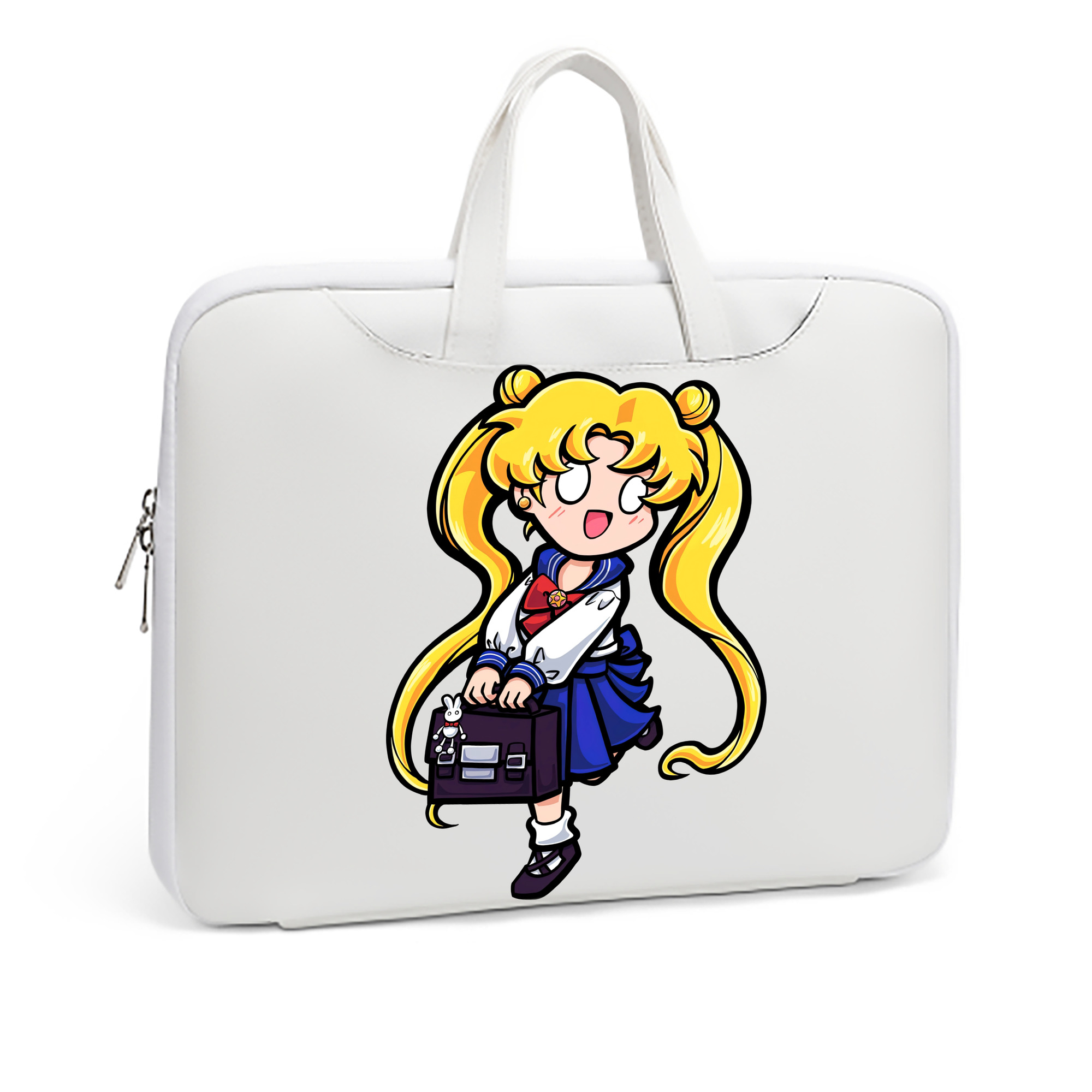 （画像用） 美少女戦士セーラームーン 愛野 美奈子 あいの みなこ Sailor Moon Aino Minako レザーラップトップバッグ　ノートパソコンケース
