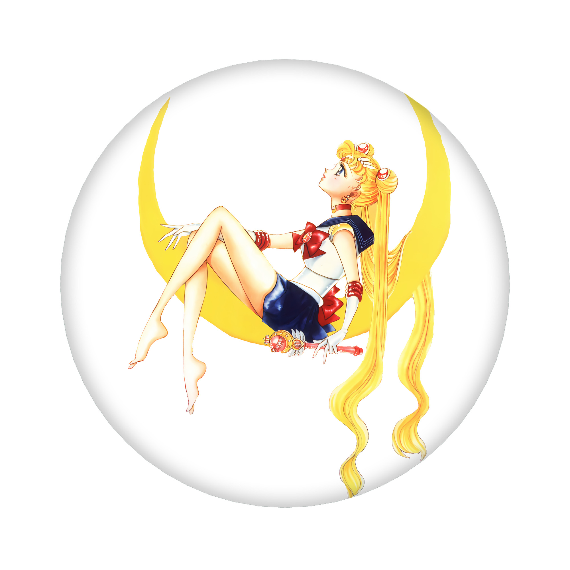 （画像用） 美少女戦士セーラームーン 月野 うさぎ つきの うさぎ Sailor Moon Tsukino Usagi 6cm 缶バッジ 複数セット