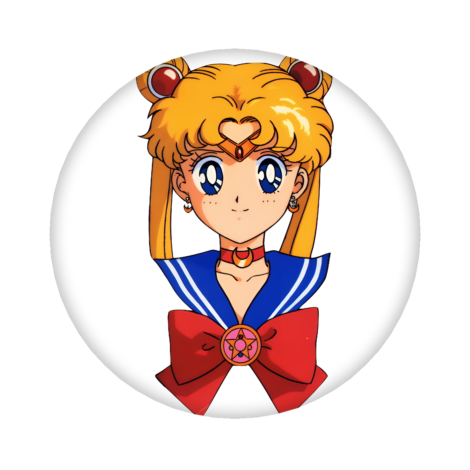 （画像用） 美少女戦士セーラームーン 月野 うさぎ つきの うさぎ Sailor Moon Tsukino Usagi 6cm 缶バッジ 複数セット